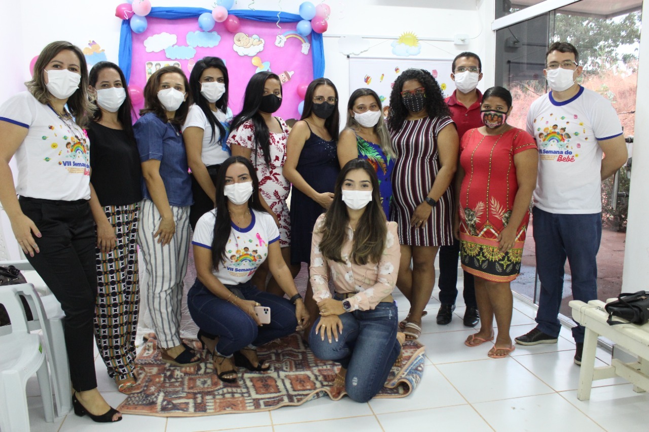 Saúde de Picos promove ação na UBS Samambaia durante a VII Semana do Bebê