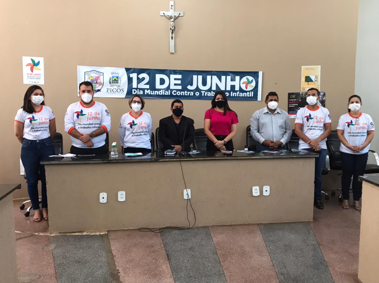 Prefeitura de Picos celebra Dia Mundial de Combate ao Trabalho Infantil