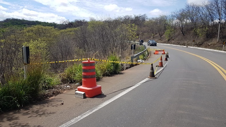 Picos: Serviço para conter erosão em trecho da BR-316 tem início