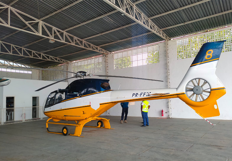 Piauí recebe helicóptero da PRF que irá atuar em Parnaíba
