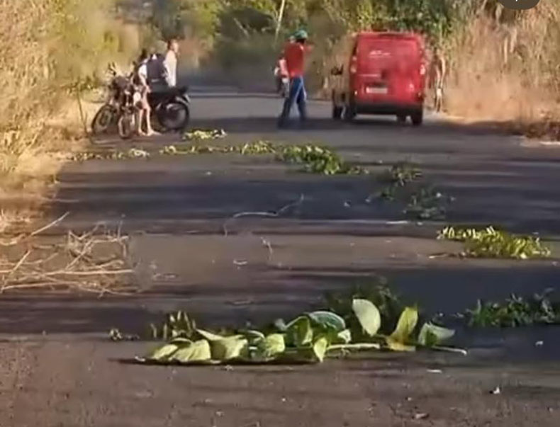 Cabo de alta tensão rompe e cai sobre rodovia que interliga Sussuapara e São José-PI