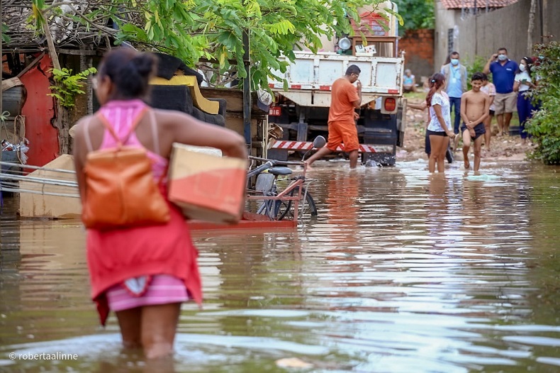 Chuvas já deixaram quase 600 famílias desabrigadas em todo o Piauí