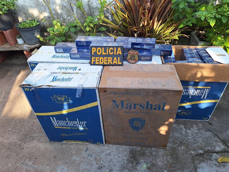 Polícia Federal cumpre mandados em operação contrabando de cigarros no norte do Piauí