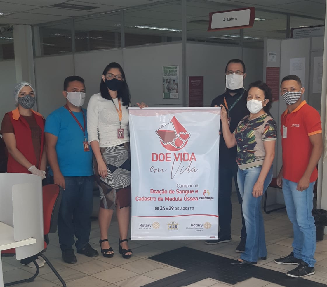 Rotary Club de Picos lança campanha para doaçao de sangue