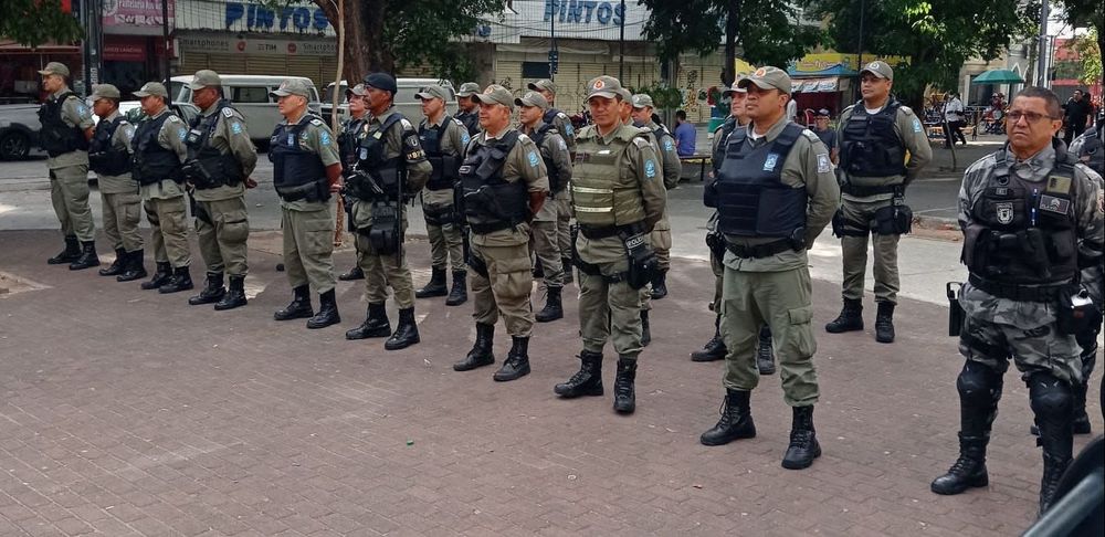 Levantamento da Secretaria da Segurança Pública aponta redução de 60,18%  nos roubos no Centro de Teresina em agosto