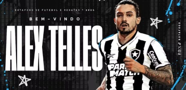 Botafogo anuncia contratação de Alex Telles