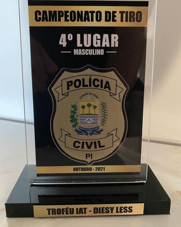 Policial civil lotado em Picos fica em 4º lugar em campeonato de tiro em Teresina