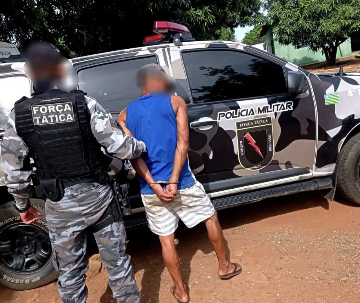 Polícia Militar recaptura em Picos homem foragido do sistema prisional