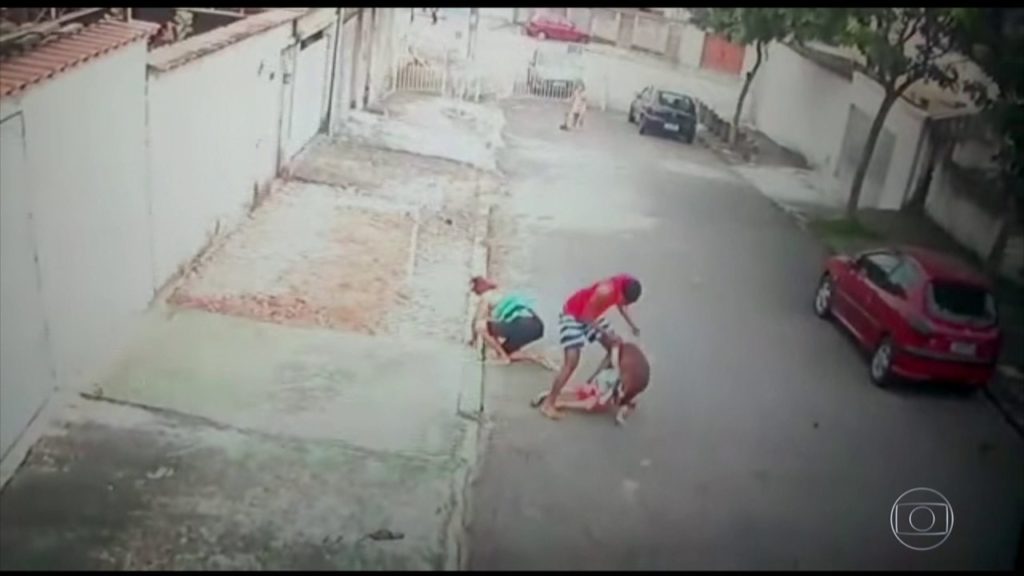Jovem luta com pitbull e salva menino de 5 anos