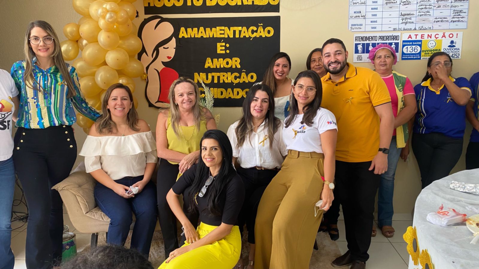 Secretaria de Saúde realiza abertura oficial da Campanha Agosto Dourado