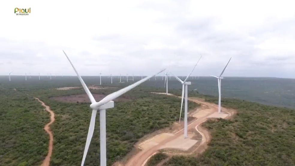 Produção de energia eólica gera renda e movimenta economia em Marcolândia