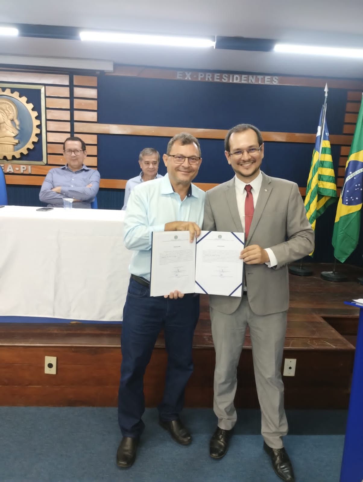 Chaguinha é eleito vice-presidente do Crea Piauí