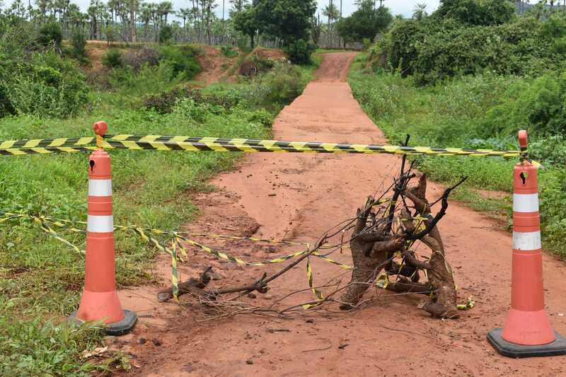 Defesa Civil interdita ponte com risco de desabamento na zona rural de Picos