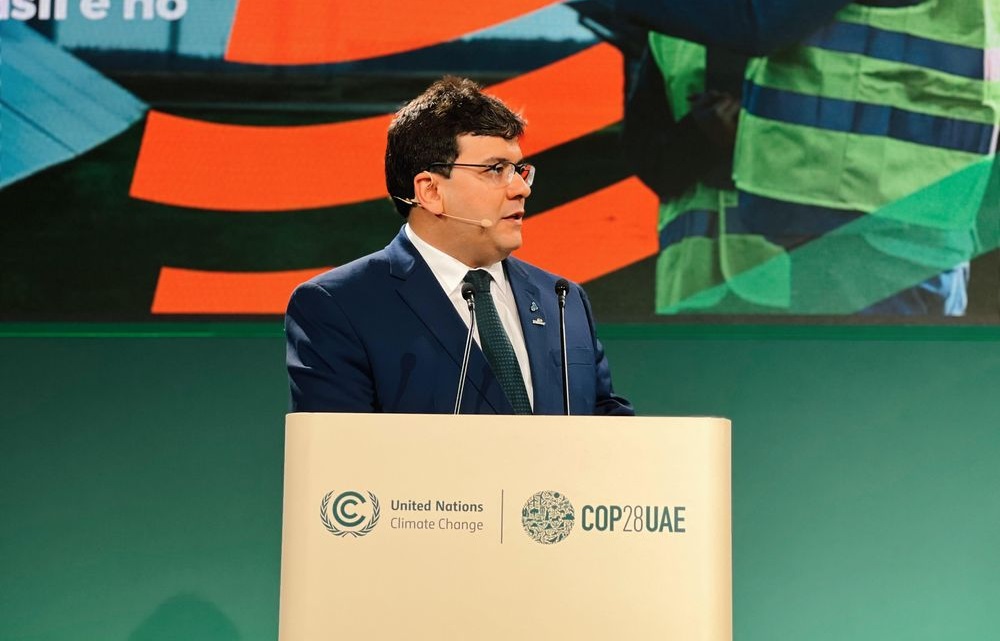 Rafael Fonteles apresenta projeto de hidrogênio verde no Piauí durante a COP 28, em Dubai