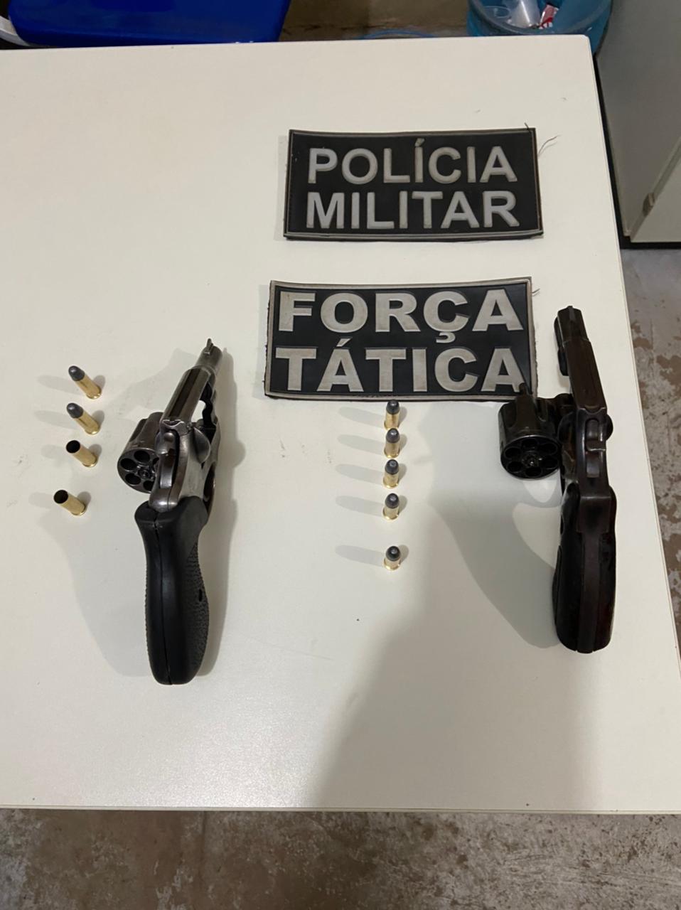 PM prende dois homens por porte ilegal de arma de fogo em Picos