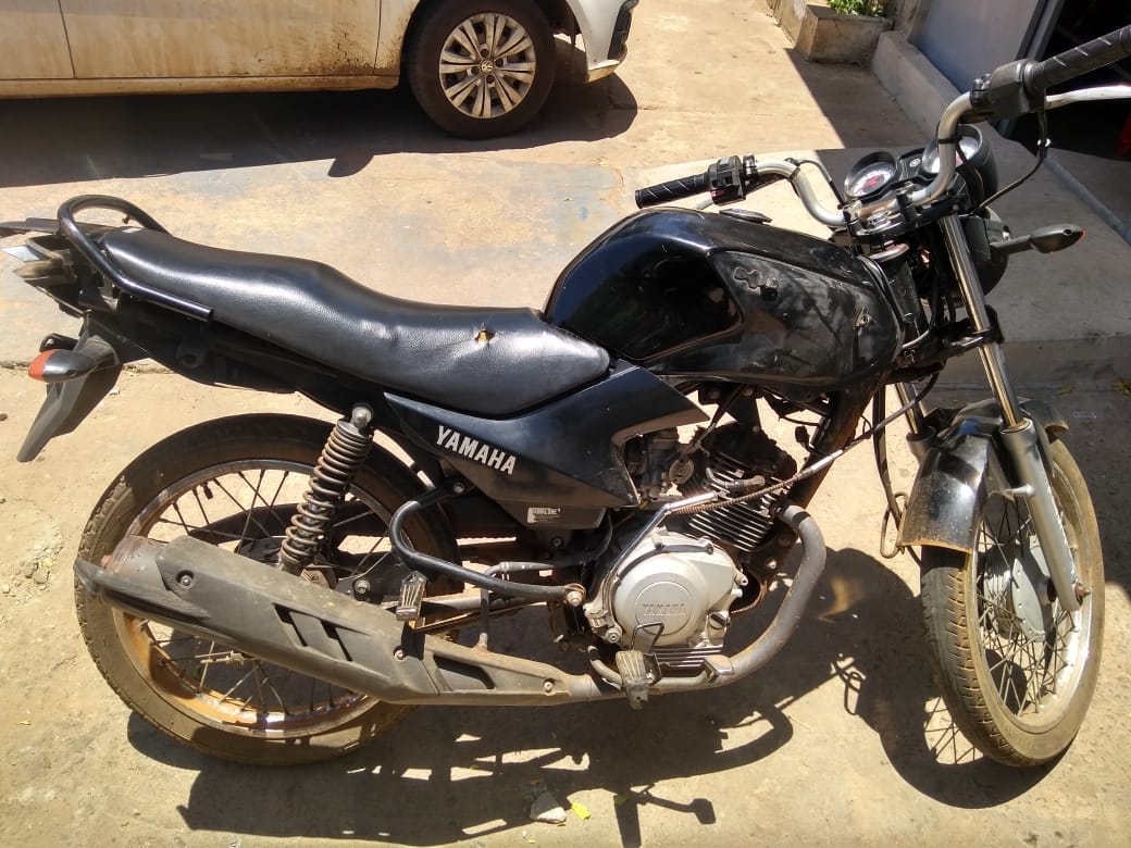 Polícia Militar recupera motocicleta roubada e prende suspeito na zona rural de Sussuapara