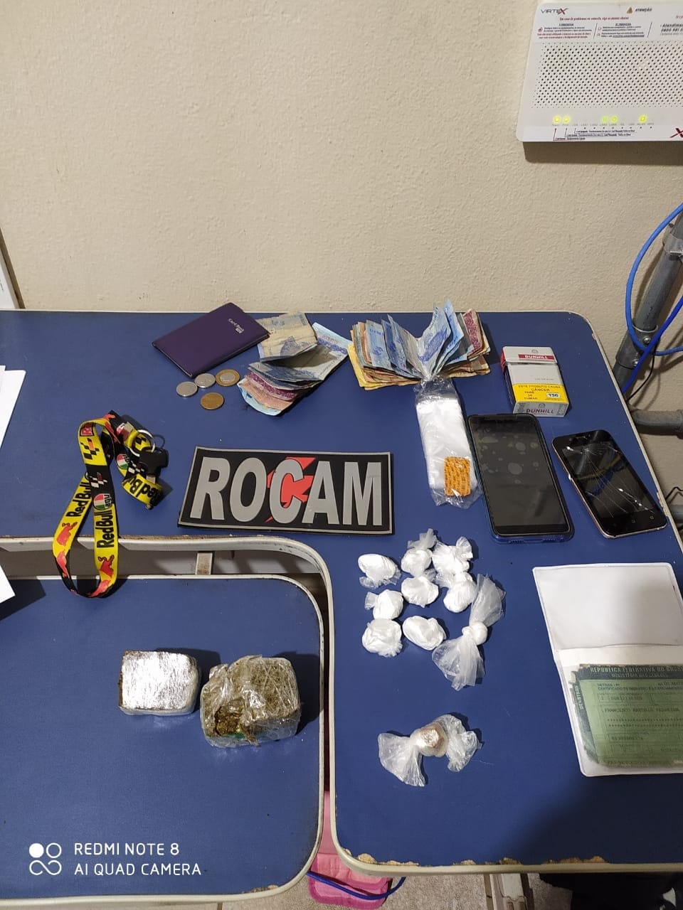 ROCAM: dupla é presa por tráfico de drogas no bairro Aerolândia