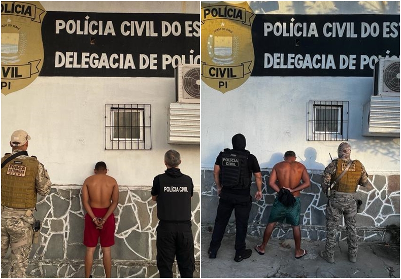 Suspeitos de integrar facção são presos por tentativa de homicídio no litoral do Piauí