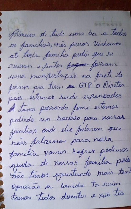 MP investiga denúncias de fome e maus-tratos praticados em presídio de Picos